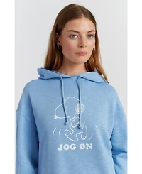 Chinti & Parker Women's Snoopy Jog on Hoodie