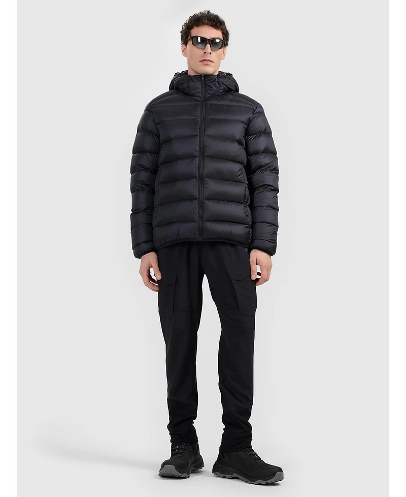 4F Men's Trekking Down Jacket with Natural Filling