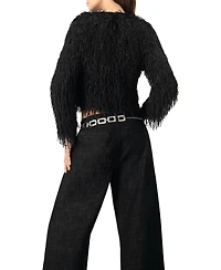 Ivonne Women's Straight Fit Round Neck Blouse