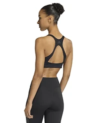 adidas Women's Optime Workout 3-Stripes Medium Support Bra