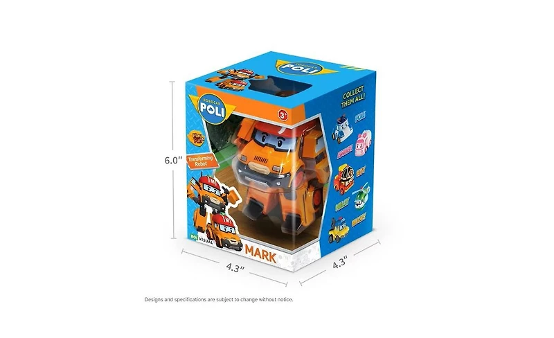 Robocar Poli 4" Transforming Robot