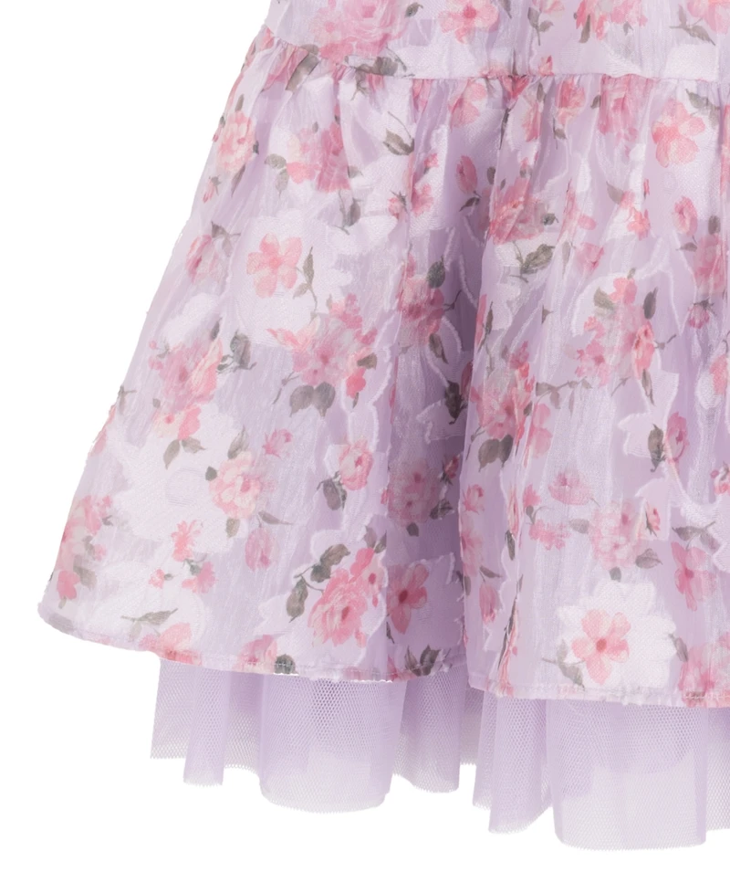 Rare Editions Girls' 7-16 Floral Print Dress