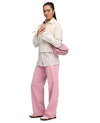 Puma Women's Essential Logo Mid-Rise Full-Length Pants