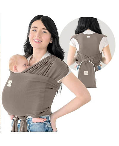 KeaBabies D-Lite Baby Wrap Carrier, Adjustable Sling, Newborn, Infant, Toddler 7-44lbs