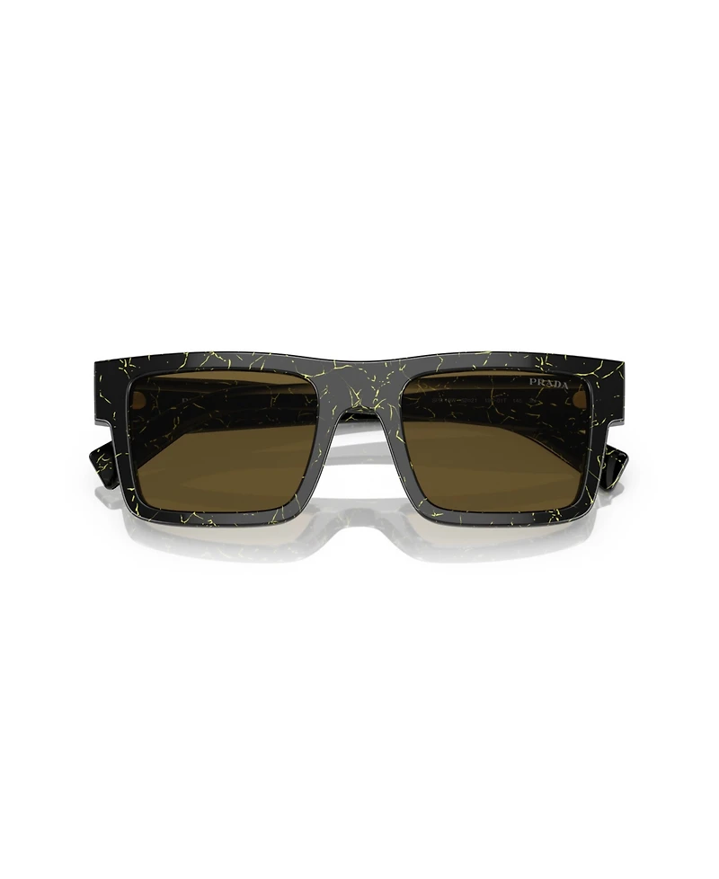 Prada Men's Rectangle Sunglasses, Pr 19WS
