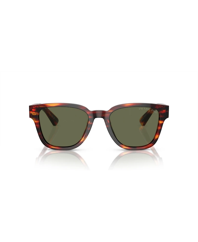 Prada Men's Rectangle Polarized Sunglasses, Pr A04S