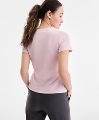 Id Ideology Women's Essential Cotton Short-Sleeve T-Shirt