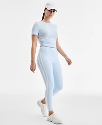 Id Ideology Women's Studio Side-Stripe Leggings, Macy's Exclusive