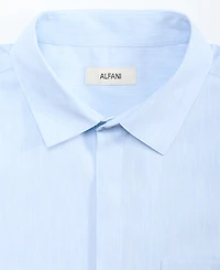 Alfani Men's Cotton Luke Short-Sleeve Pocket Shirt, Macy's Exclusive