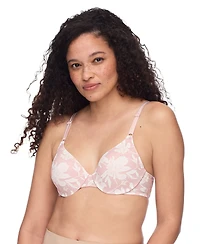 Warners This Is Not A Bra Cushioned Underwire Lightly Lined T-Shirt 1593