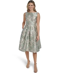 Jessica Howard Women's Boat Neck Cocktail Dress