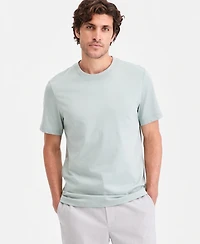 Alfani Men's Mercerized Cotton Short Sleeve Crewneck T-Shirt, Created for Macy's