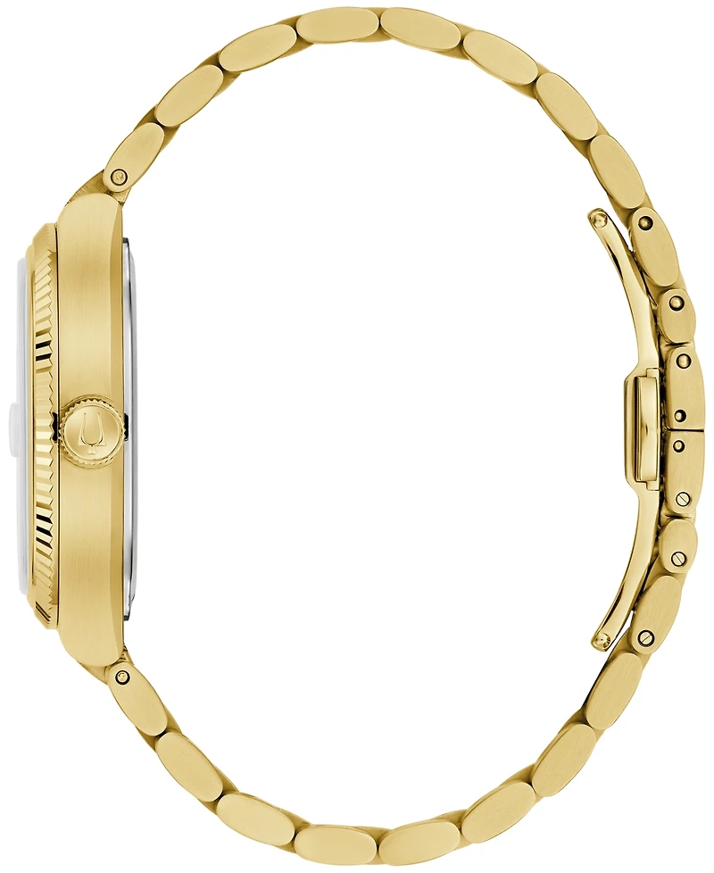 Bulova Men's Limited Edition Super Seville Year of the Horse Gold-Tone Bracelet Watch, 38mm