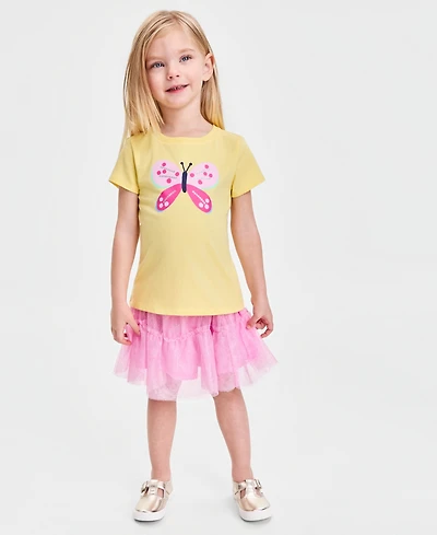 Epic Threads Girls' 12M-5T Butterfly Tee, Macy's Exclusive