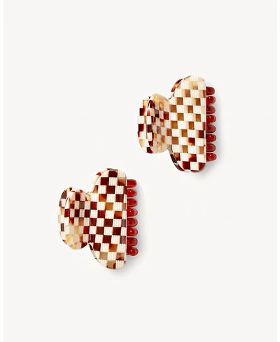 Machete Twin Heirloom Claws in Tortoise Checker