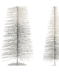 Slickblue Decorative Holiday Trees for Festive Home Accents (Set of 3)