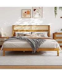 Streamdale Furniture King Bed Frame with Headboard