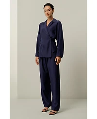 Lilysilk Women's Multipositional Silk Habotai Shirt