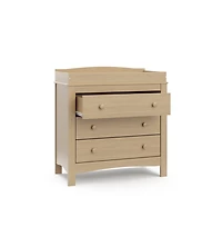 Graco Noah 3 Drawer Chest with Changing Topper (Driftwood)