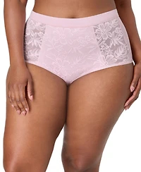Bali Women's Breathe Lace High-Rise Brief Underwear Dfclbf