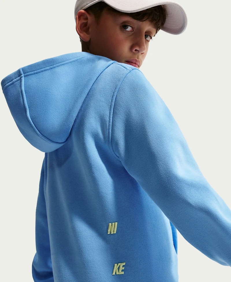 Nike Kids' Sportswear Club Long-Sleeve Hoodie