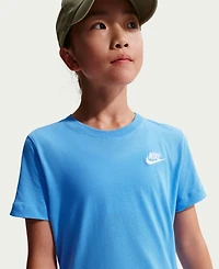 Sportswear Embroidered Logo Graphic T-Shirt