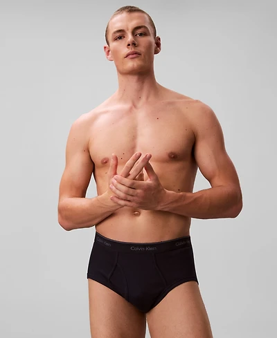 Calvin Klein Men's 5-Pack Cotton Classics Briefs Underwear