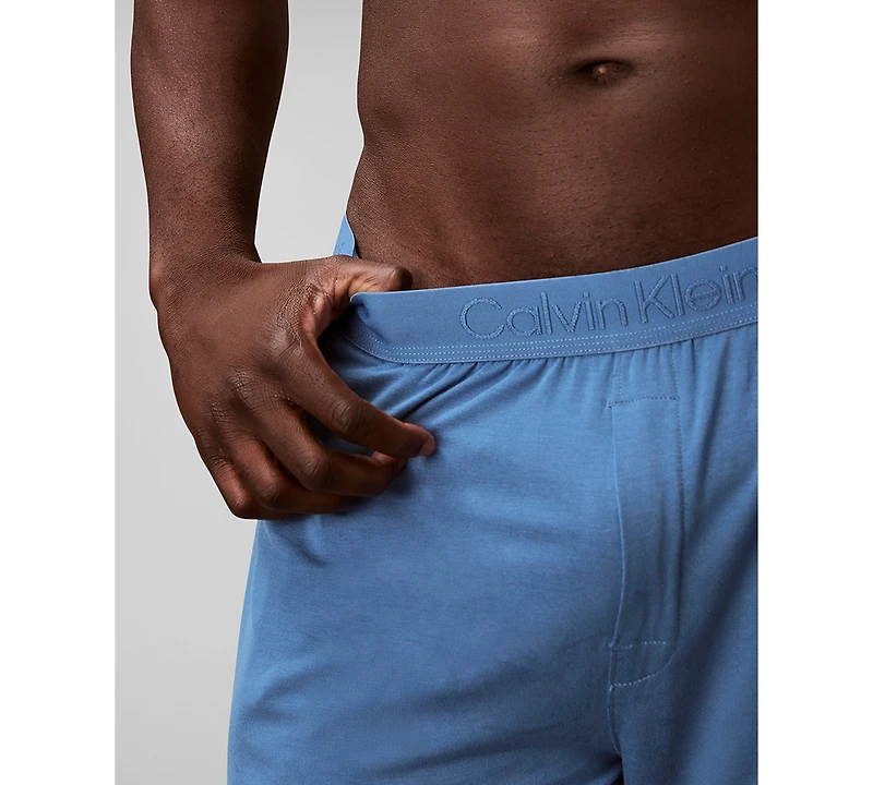 Calvin Klein Men's UltraSoft Stretch Sleep Shorts
