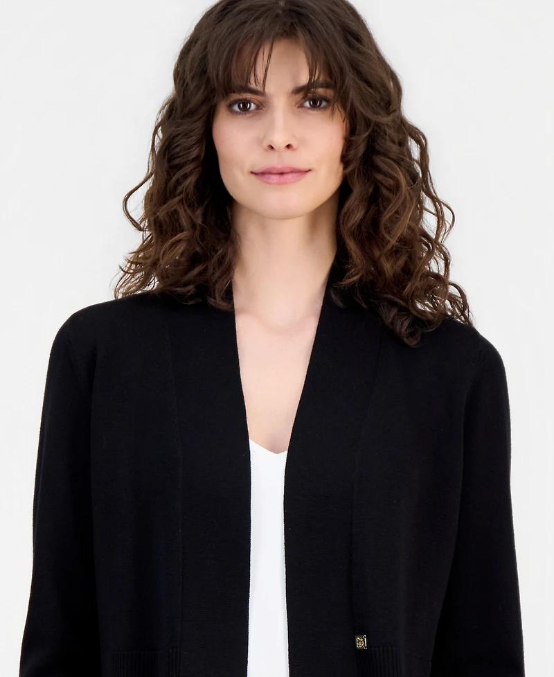 Anne Klein Women's Open-Front Shrug Cardigan