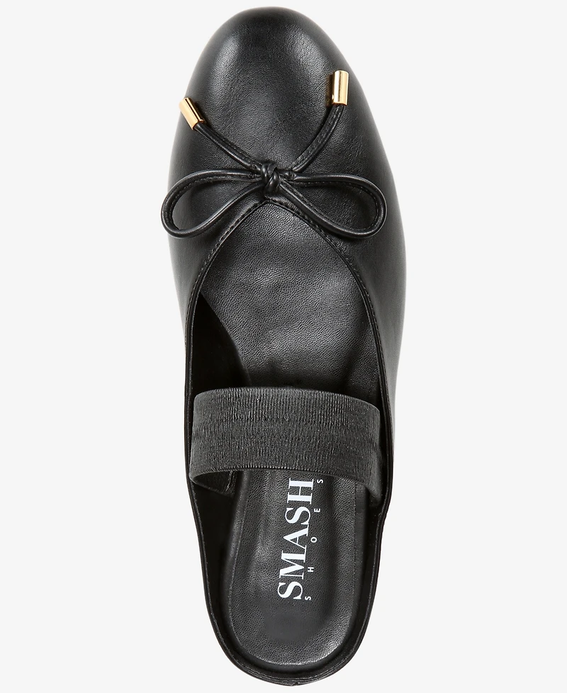 Smash Shoes Women's Addison Mary Jane Mule Flats