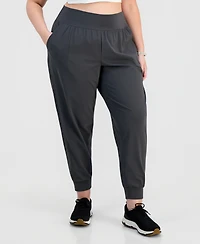 Id Ideology Plus Studio Ankle Jogger Pants, Macy's Exclusive