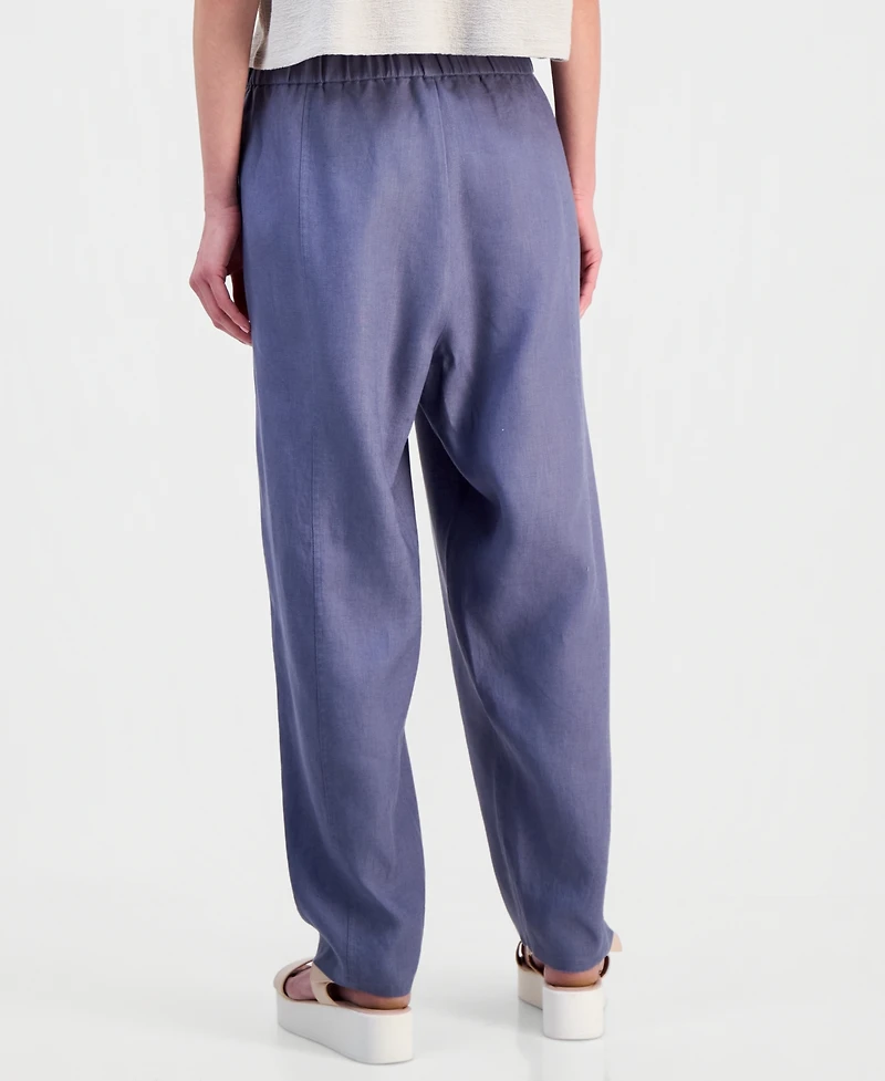 Eileen Fisher Women's Ankle Pleated Lantern Pants