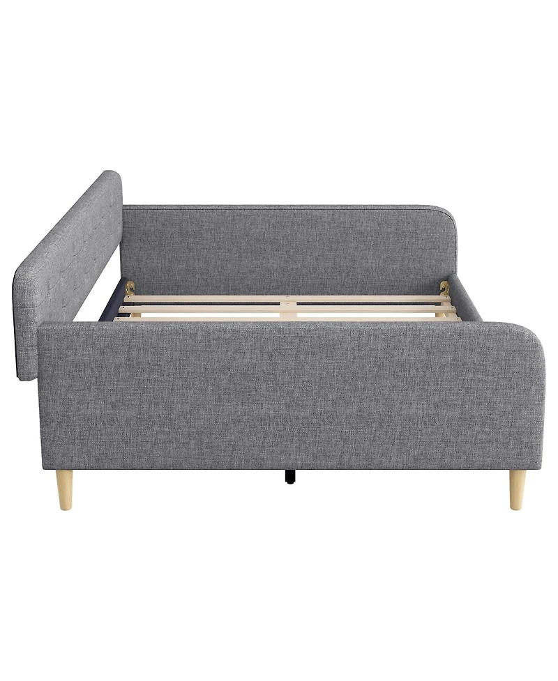 Streamdale Furniture Queen Upholstered Daybed with 4 Support Legs