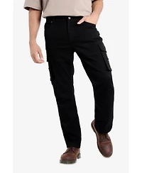 Spring + Mercer Men's Athletic Fit Twill Cargo Pant