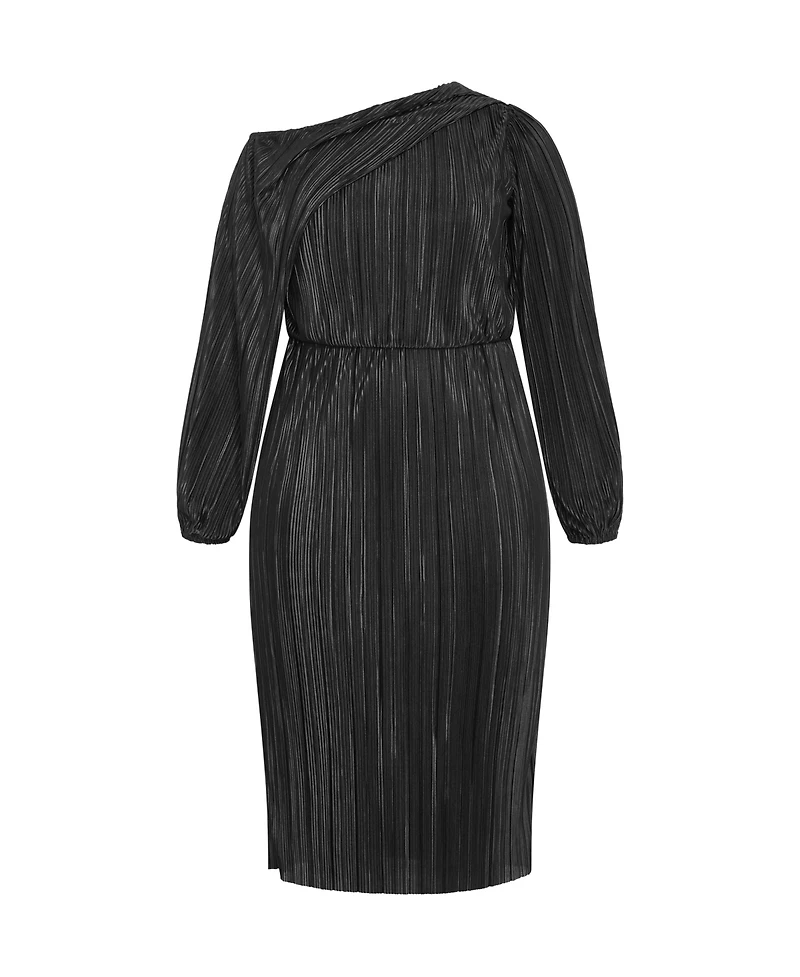 City Chic Women's Jay Off Shoulder Dress