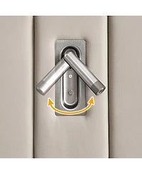 Streamdale Furniture Queen Size Velvet Upholstered Bed Frame with Vertical Stripes