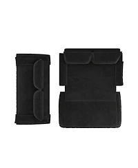 Streamdale Furniture Queen Pull Out Sofa Bed, 3-in-1 Convertible Sleeper, Velvet Loveseat