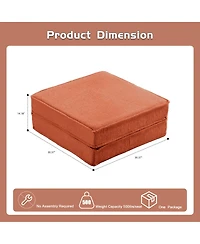 Streamdale Furniture Mahjong Sofa, Convertible Floor Sofa Bed, Modular Sectional