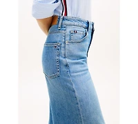 Tommy Hilfiger Women's Wide-Leg High-Waist Jeans