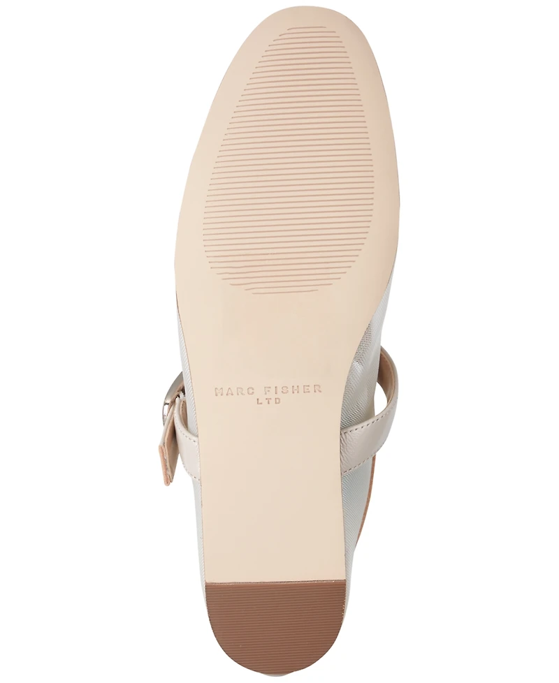 Marc Fisher Ltd Women's Godina Mesh Mary Jane Dress Flats