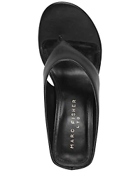 Marc Fisher Ltd Women's Udena Slip-On Wedge Dress Sandals