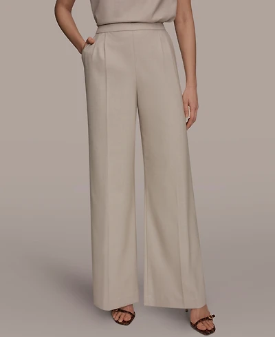 Donna Karan New York Women's Straight Leg Tie-Waist Pants