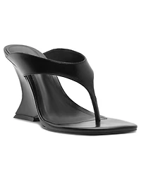Schutz Women's Maya Slip-On Wedge Sandals
