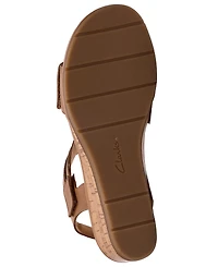 Clarks Women's Kacha Wave Round Toe Sandals