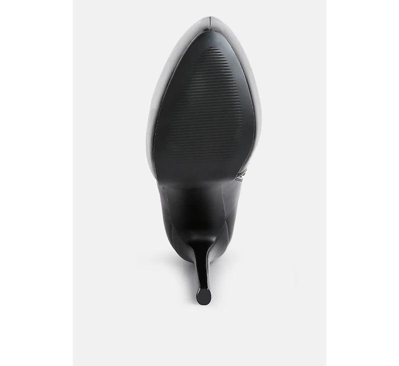 Marsha High Platform Stiletto Ankle Boots