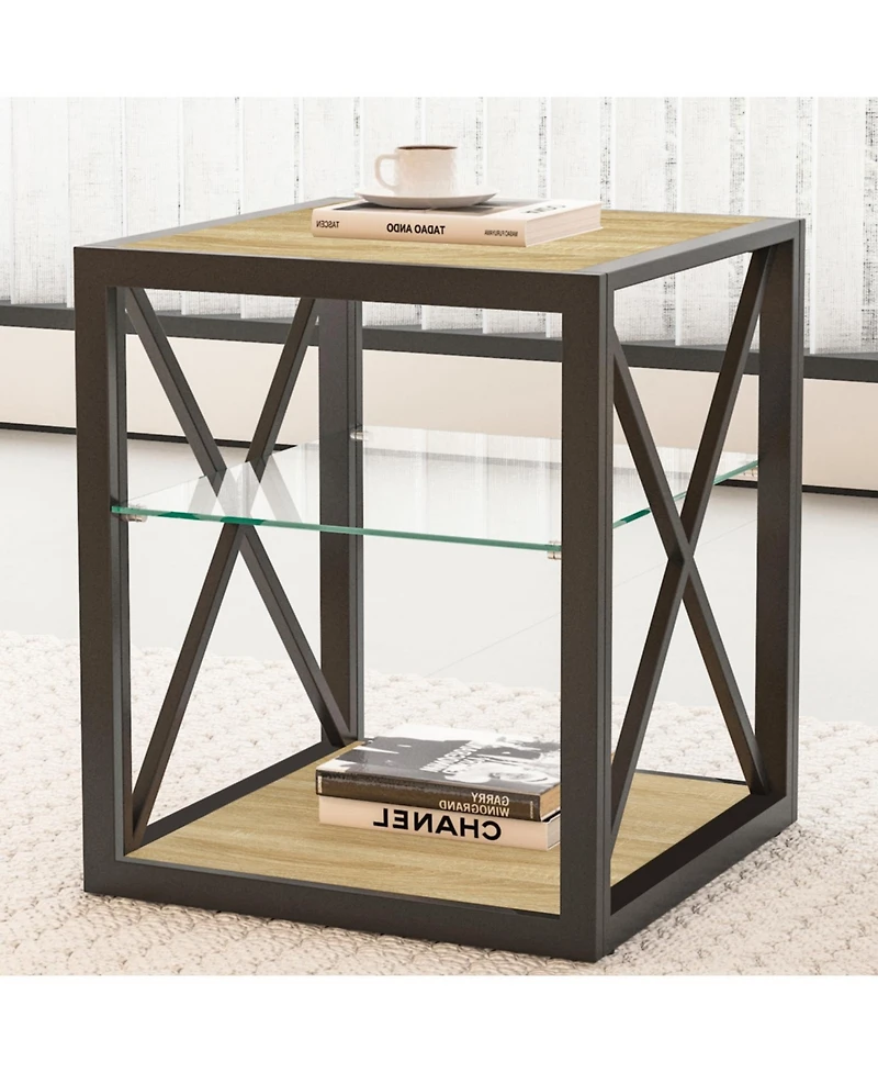 Streamdale Furniture Modern End Table Nightstand