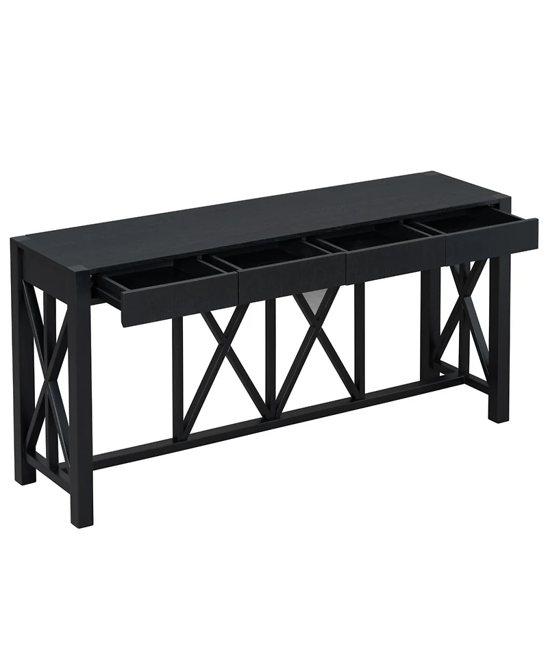 Streamdale Furniture 60" Acacia Console Table