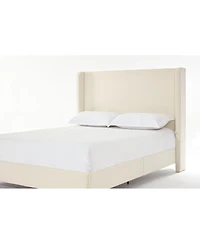 Streamdale Furniture Harper Tall Headboard Upholstered Bed - California King