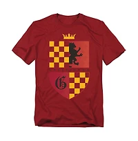 Harry Potter Men's Gryffindor Lion Shield T Shirt