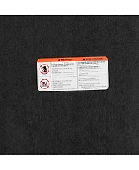 Streamdale Lighted Glass Display Corner Curio Cabinet with Adjustable Shelves - Black